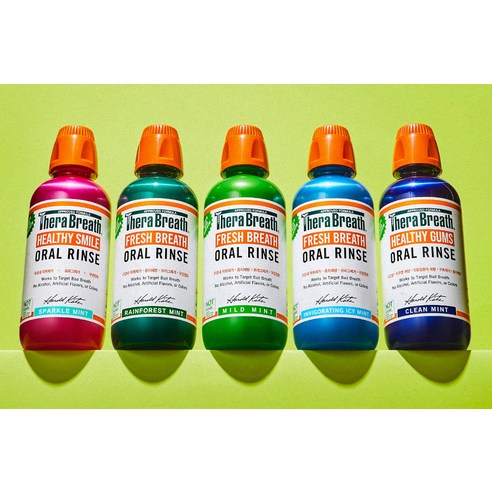 테라브레스 오랄린스 마일드민트 1L + 473ml 세트, 1473ml, 1세트 후기 분석 - 제형 확인