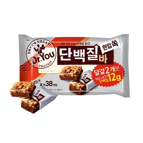 닥터유 한입쏙 단백질바 380g, 1개 이미지 2