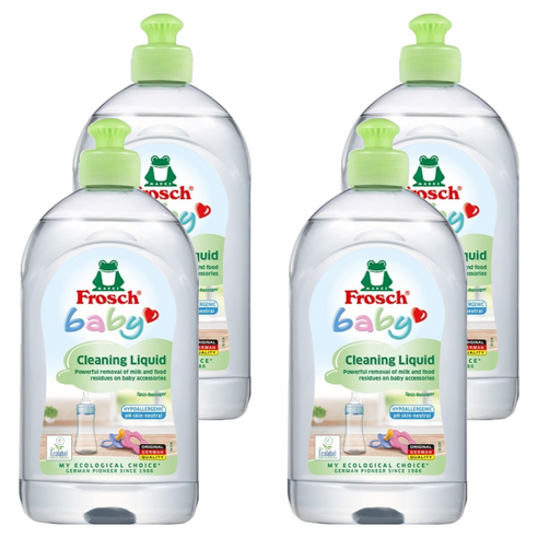 프로쉬 베이비 젖병세제, 500ml, 4개