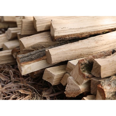 브리즈문 캠핑 3중 방습 프리미엄 참나무 장작 + 우드 착화제 20g 세트 이미지 3