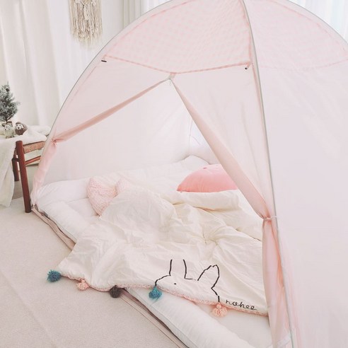 따뜻함과 편리함을 모두 갖춘 핫방 프리미엄 원터치 모던 난방텐트