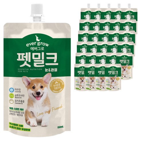 에버그로 펫밀크, 눈&관절, 150ml, 30개