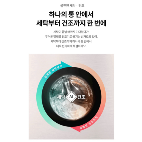 LG 트롬 워시콤보 오브제컬렉션 세탁실 인테리어 완성 모습