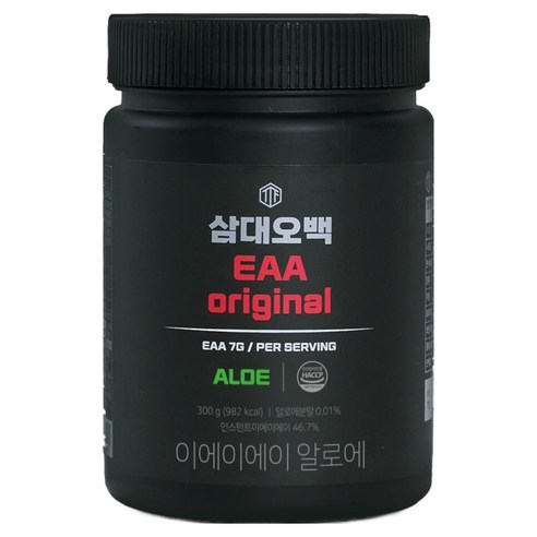 삼대오백 EAA 알로에맛 300g, 1개 맛있게 먹은 솔직 후기 썸네일
