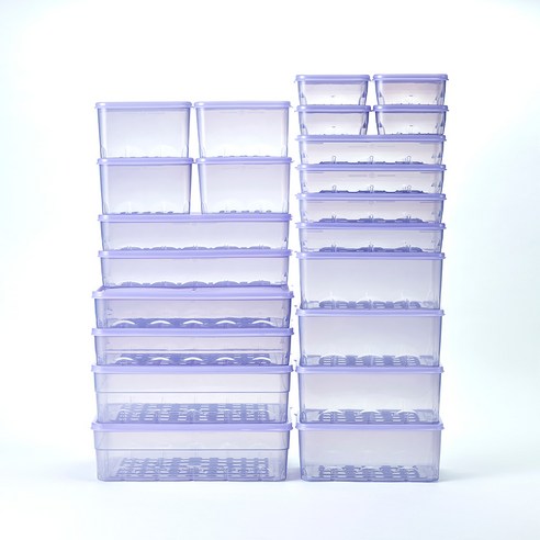 냉동실 보관 최적화 밀폐용기