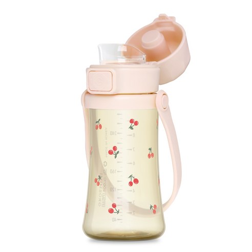 그로미미 PPSU 체리쉬 유아 텀블러, 스윗피치, 300ml, 1개