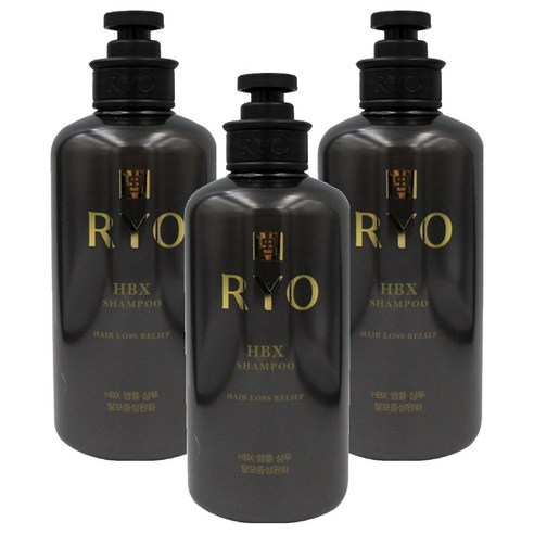 려 HBX 앰플 샴푸, 500ml, 3개