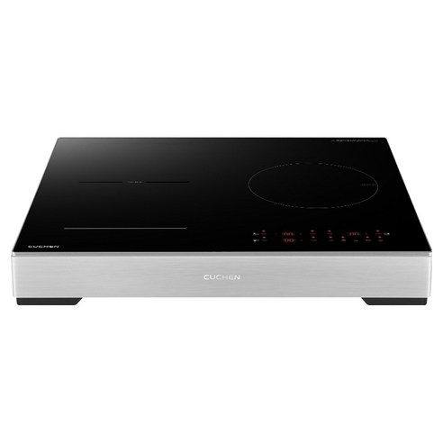 쿠첸 IH BLACK 3400 3구 인덕션 방문설치 + 스탠드케이스 실버 87mm 세트 방문설치, CIR-PB331TOB2(인덕션), CIR-EW33KD0B1(스탠드케이스), 프리스탠딩