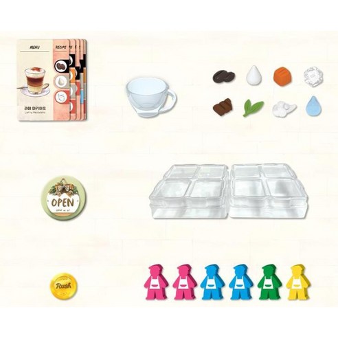 코리아보드게임즈 커피 러시 보드게임 솔직 후기 | 실사용자 리뷰 분석 - 상품 이미지 4