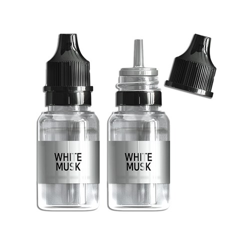 엠퓨처 차량용 불독 방향제 오일 리필 15ml, 2개, 화이트머스크