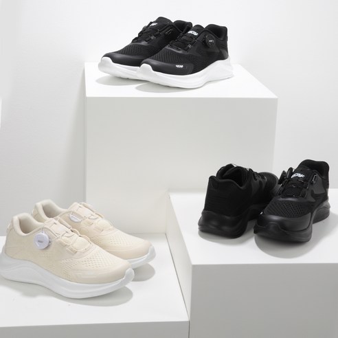 르까프 남녀공용 제트 러너 다이얼 런닝화 LE3R001U 후기 분석 - 박스 패키지 구성