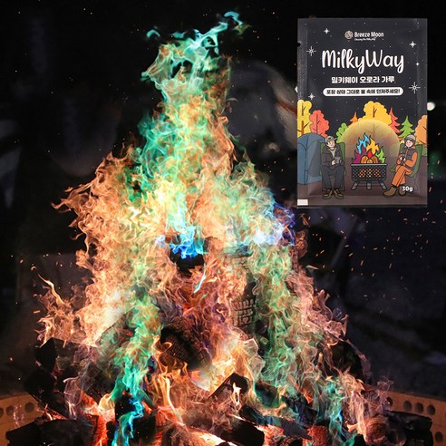 브리즈문 2세대 밀키웨이 오로라 가루 30g, 혼합색상, 5개