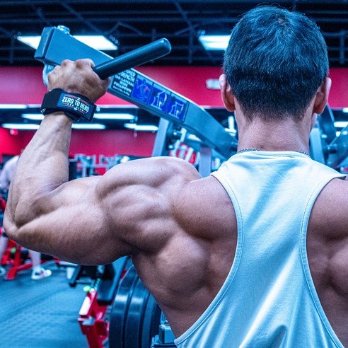 제로투히어로 리프팅 프로 그립 일체형 헬스 스트랩 후기 분석 - 패키징 이미지