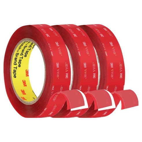 브이에이치비 쓰리엠 양면테이프 투명 14mm x 2m, 3개