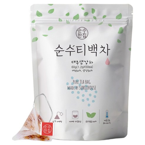 순수한집 대추생강차, 1.2g, 50개입, 1개