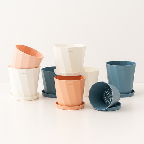 앙플랜트 파스텔 가드닝 화분으로 삭막한 공간에 생기를 불어넣으세요.