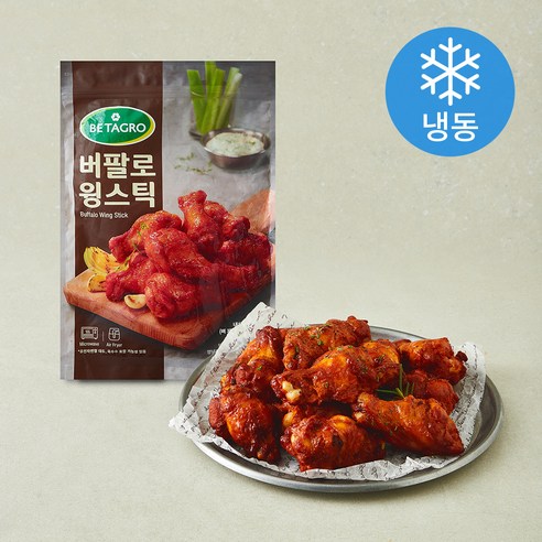 베타그로 버팔로 윙스틱 (냉동), 800g, 1개