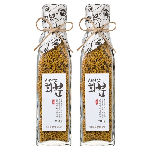 지리산한봉영농조합 국내산 화분 200g, 2개 실사용 후기 | 효과 있을까? 썸네일