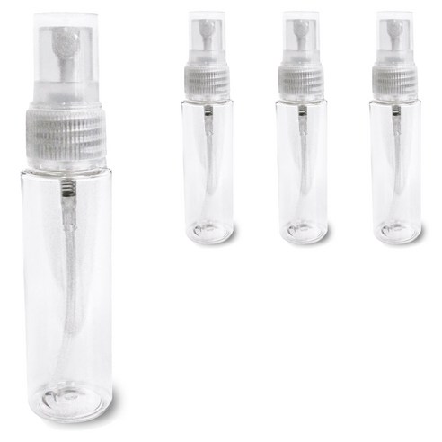 이글코리아 투명 용기 30ml, 혼합 색상, 4개