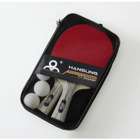 한성스포츠 탁구라켓 2p + 탁구공 3p + 보관가방 세트 TT-002 운동러 솔직 후기 | 실사용 리뷰 - 상품 이미지 2