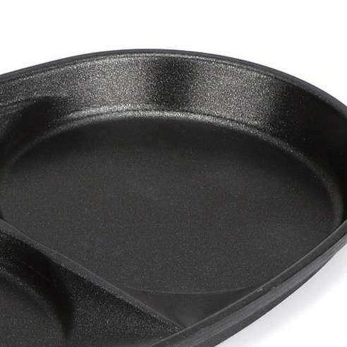 키친아트 인덕션 휴브 2구 에그 프라이팬 이미지 3