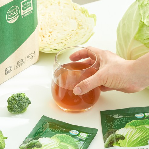 유기농마루 양배추 브로콜리즙 100p 90ml, 100개 맛있게 먹은 솔직 후기 - 상품 이미지 3