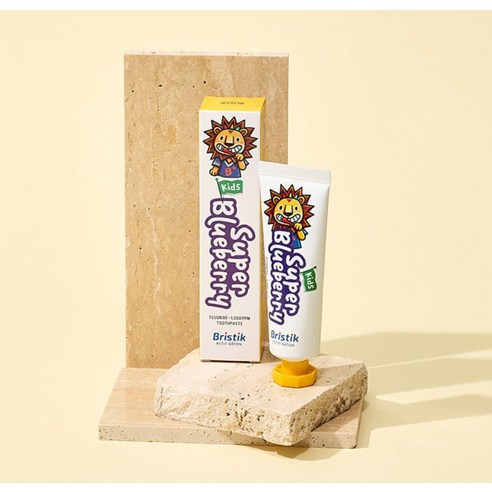 딸기 향으로 즐거워지는 양치 시간, 브리스틱 어린이 불소 치약