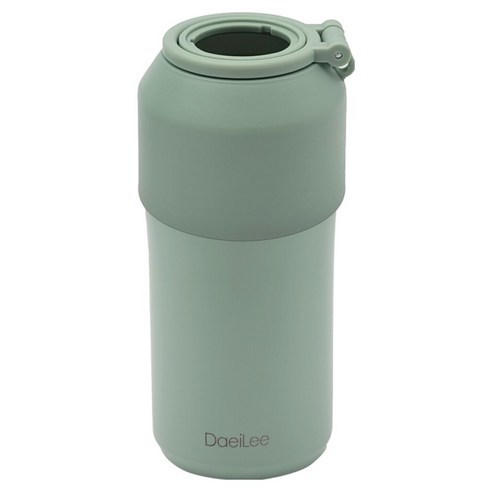 캔 홀더 아이스 쿨러 500ml, 파스텔그린, 1개