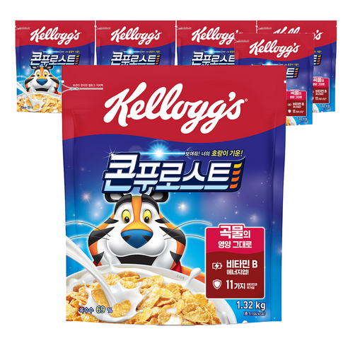 콘푸로스트 시리얼, 1.32kg, 6개