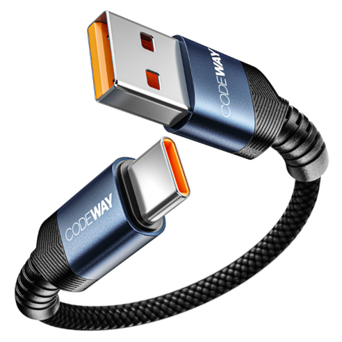 코드웨이 A타입-C타입 고속충전 데이터 숏 케이블 솔직 후기 | 실사용자 리뷰 분석 - 상품 이미지 1