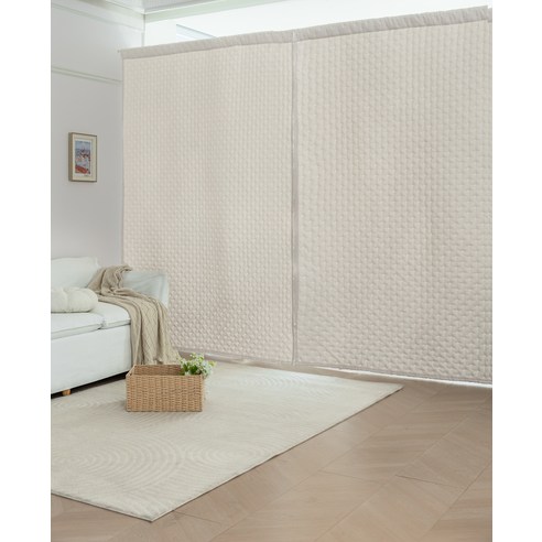 코멧 방한 누빔 커튼으로 따뜻하고 아늑한 겨울을 완성하세요!