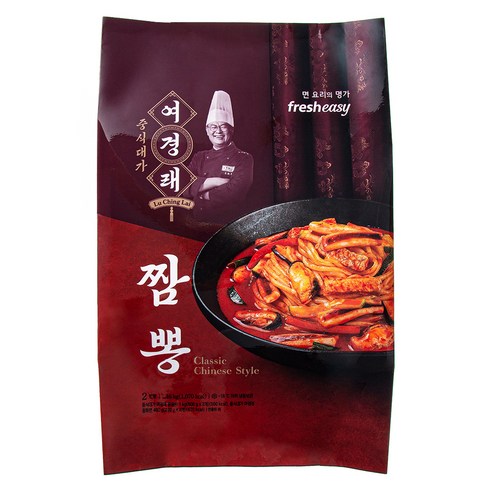 [쿠팡] 여경래의 짬뽕 2인분 (냉동) 1.46kg (와우 11,600원/로켓프레시)