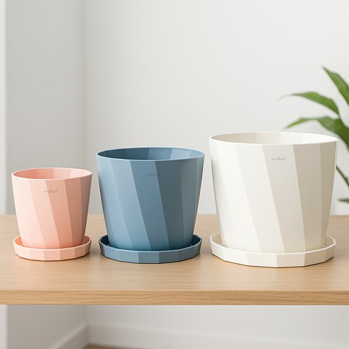 앙플랜트 파스텔 가드닝 화분으로 삭막한 공간에 생기를 불어넣으세요.