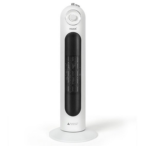 한경희생활과학 PTC 타워형 사무실 가정용 온풍기 전기히터 HAAN-P5000 | 화이트