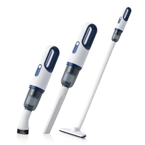 클래파 DC모터 다용도 미니 핸디형 무선청소기 후기 분석 - 다양한 노즐 구성품