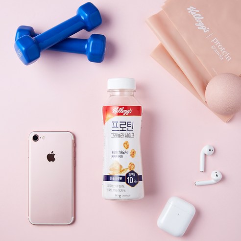 켈로그 프로틴그래놀라 쉐이크 미숫가루맛 50g, 24개 이미지 3
