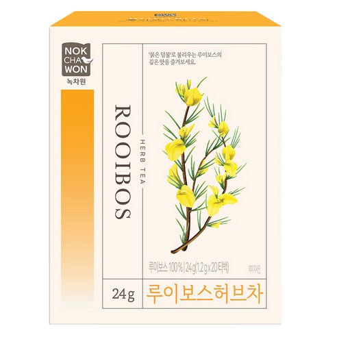 녹차원 루이보스 허브차, 1.2g, 20개입, 1개
