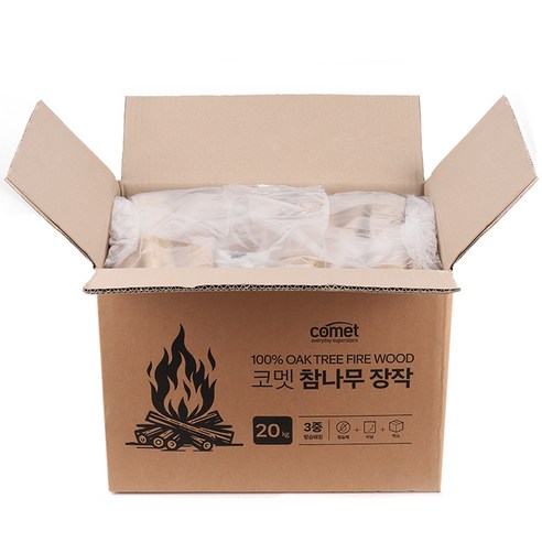 코멧 3중 방습 국산 참나무 장작 운동러 솔직 후기 | 실사용 리뷰 - 상품 이미지 2