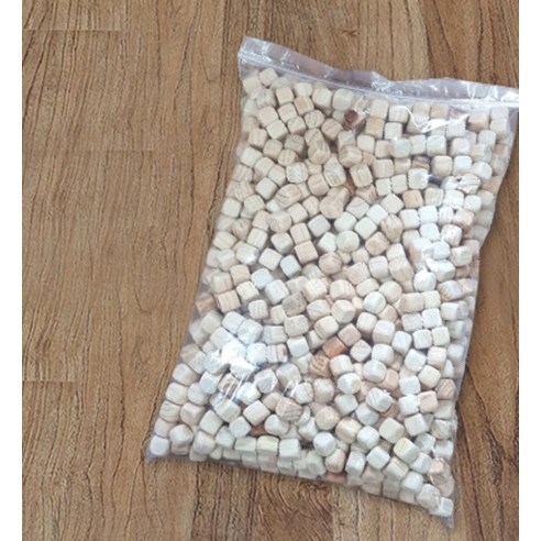 친환경편백아트 베개 큐브칩 촉감발달완구 12~13mm 이미지 2