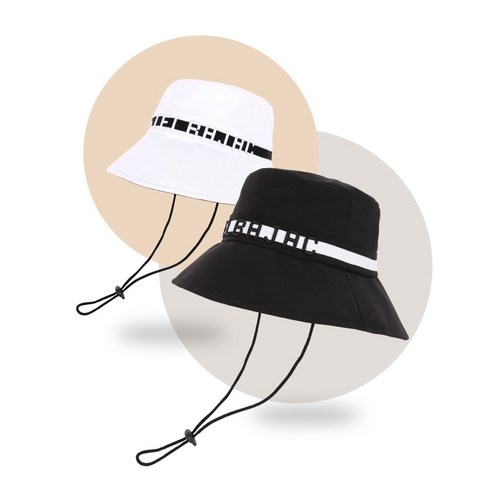 까스텔바작 여성 로고 버킷햇 BWEMGC506 CSW-218 후기 분석 - 소재 질감