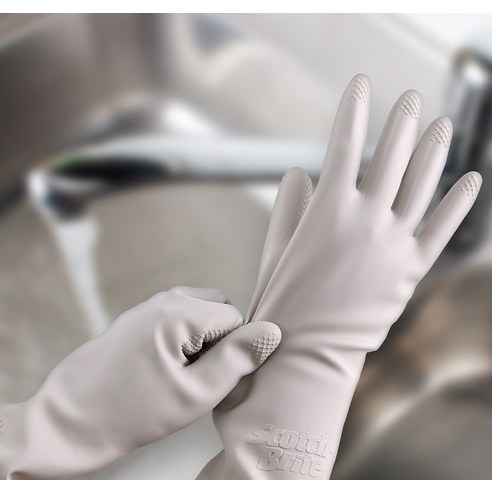 스카치브라이트 프리미엄 고무장갑 5개입 이미지 2