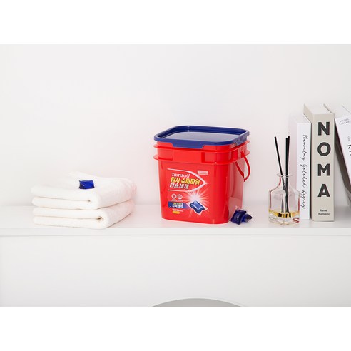 탐사 대용량 슈퍼파워 캡슐세제 효소 7종 함유 14g, 150개입, 1개 후기 분석 - 캡슐 필름 상세