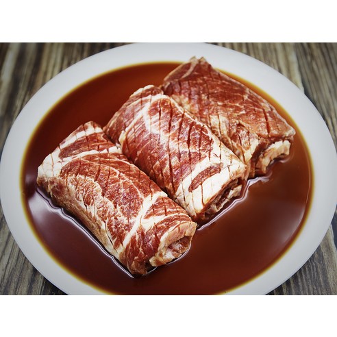 고급진 제주 흑돼지 백년초 왕구이용 (냉동), 1kg, 1개 후기 분석 - 신선하게 배송된 냉동 상태