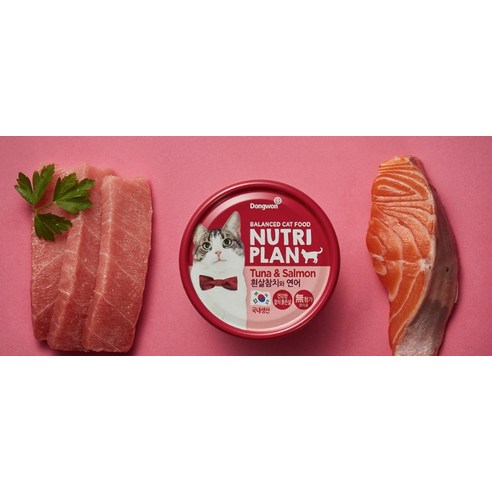 동원뉴트리플랜 고양이 간식 습식캔 이미지 2