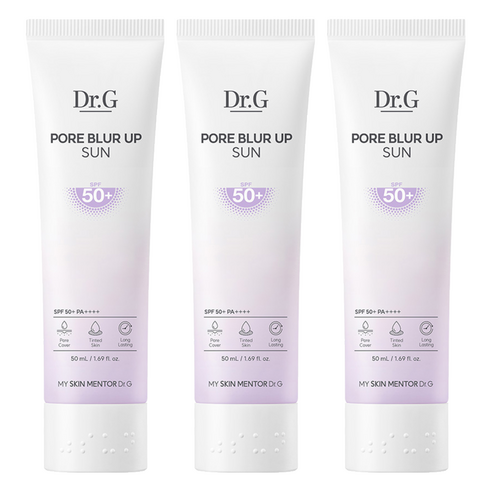 닥터지 포어 블러 업 선크림 SPF50+ PA++++, 50ml, 3개