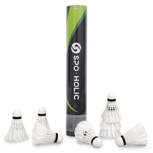 스포홀릭 배드민턴 셔틀콕 공 깃털 운동러 솔직 후기 | 실사용 리뷰 - 상품 이미지 1