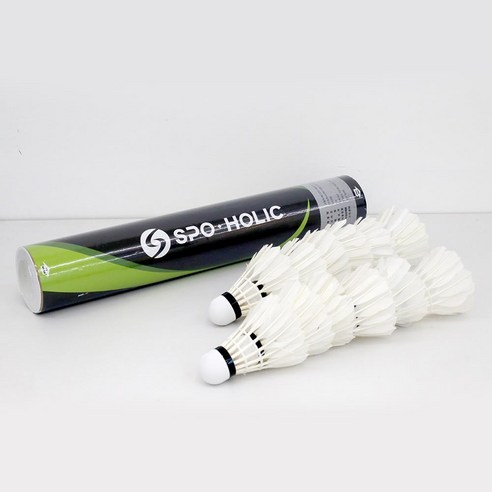 스포홀릭 배드민턴 셔틀콕 공 깃털 이미지 4