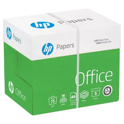 HP 복사용지 75g 2500p, A4, 1개