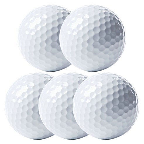 마메 무소음 골프공 5피스 42.6mm, 5개입, 1개