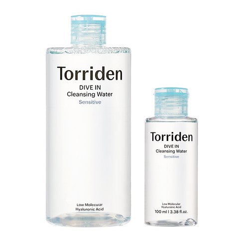 토리든 다이브인 저분자 히알루론산 클렌징워터 400ml + 100ml 세트, 1세트